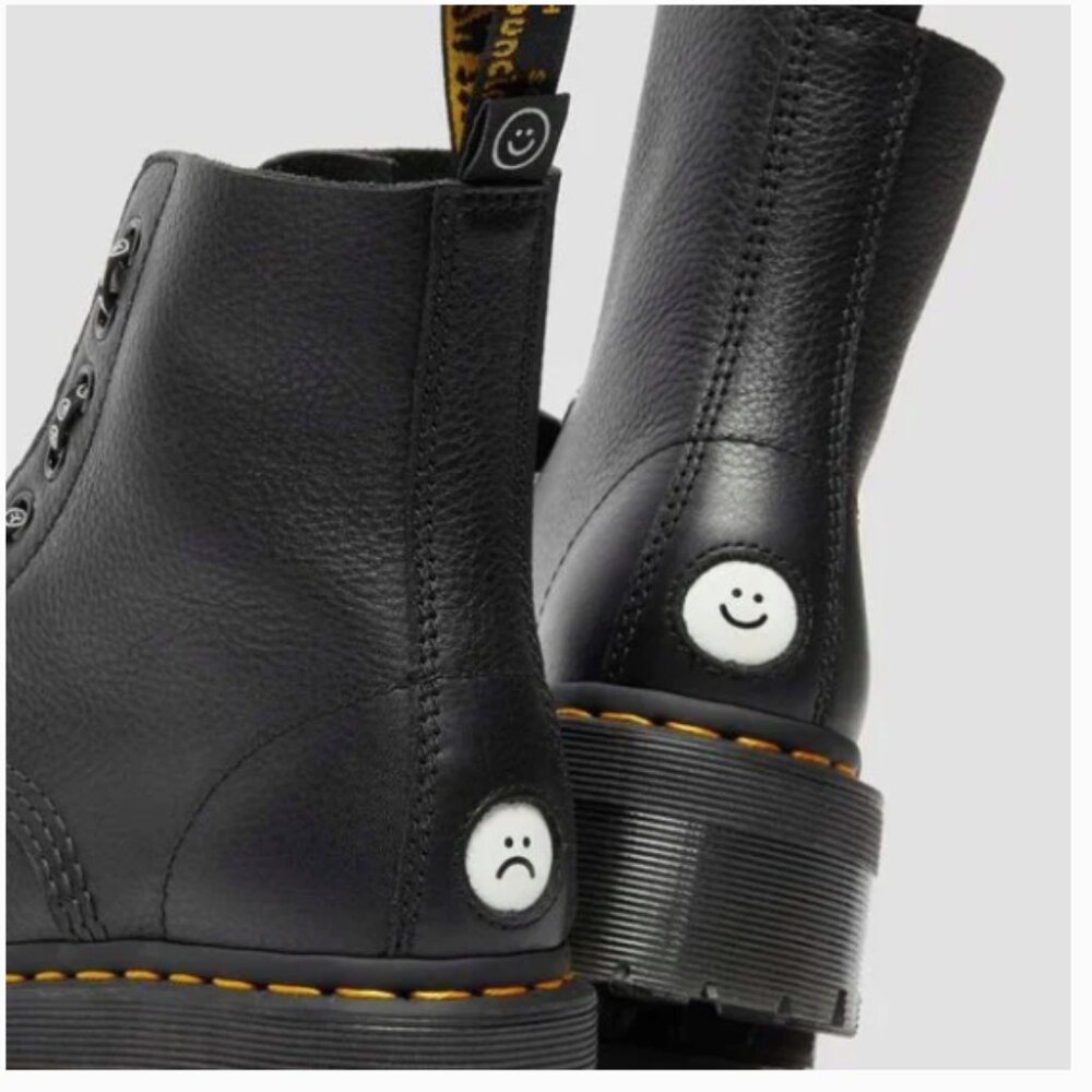 Dr. Martens | Sinclair Lazy Oaf Leather Platform Boots - Picture 2 of 11